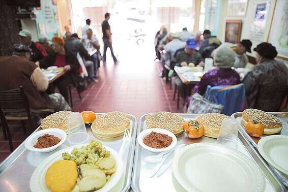 "המדינה חייבת לספק מזון בריא". בית תמחוי // צילום: יהושע יוסף